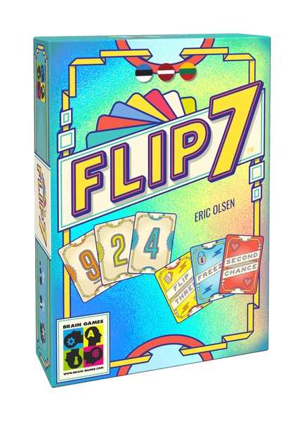 Kortų žaidimas Brain Games Flip 7, EN