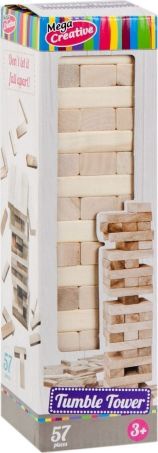Žaidimas bokštas Jenga Mega Creative Tumble Tower MD26
