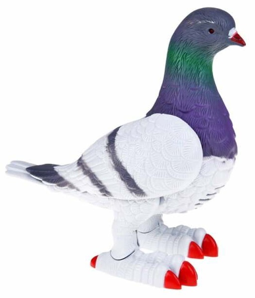 Žaislinis gyvūnas paukštis Lovely Dove, pilka sp.