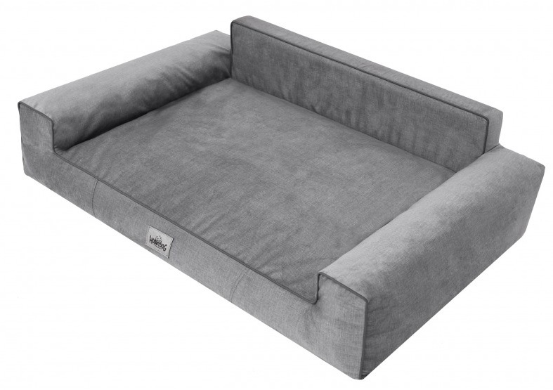 Gyvūno guolis Hobbydog Glamour New Fancy GLNSZF3, pilka sp., XXL
