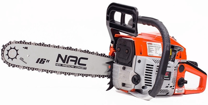 Benzininis grandininis pjūklas NAC CST45-40-02AC, 1700 W, 40 cm