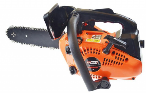Benzininis grandininis pjūklas AWTools AW80031, 900 W, 25 cm
