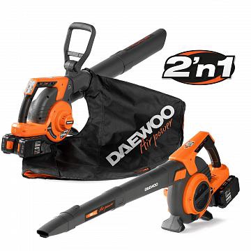 Akumuliatoriniai lapų pūstuvai - rinktuvai Daewoo DABL 9042Li, be akumuliatoriaus