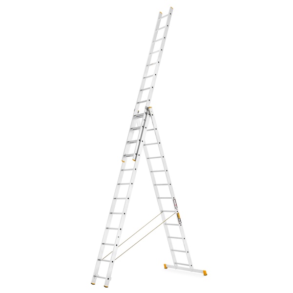 Kopėčios 3 dalių universalios Forte Tools 7612, 848 cm, 342 - 796 cm