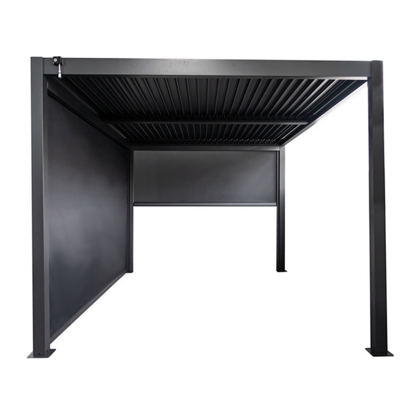 Roletas terasai Domoletti, 2.85 cm x 2.25 cm, juoda sp.