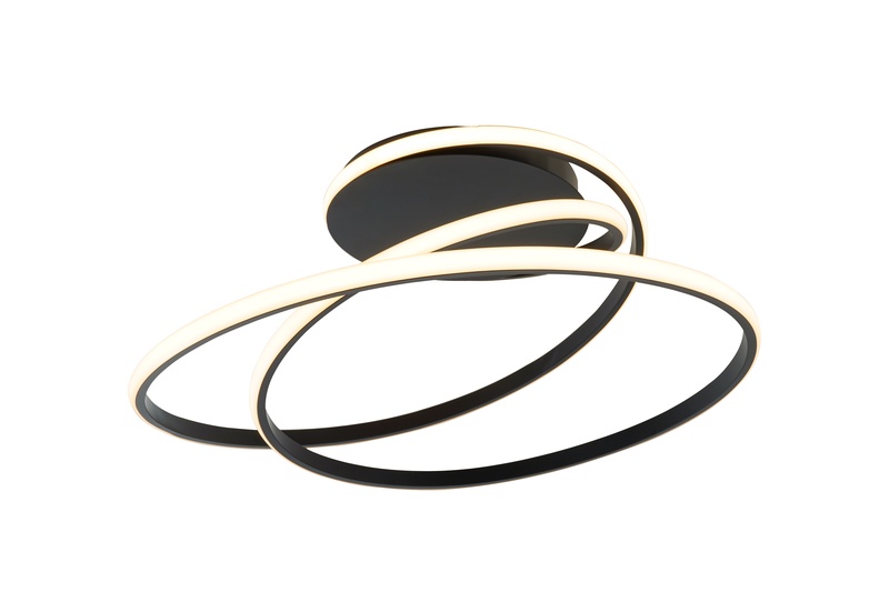 Šviestuvas lubų Domoletti SIBIU, 4000 °K, juoda sp.