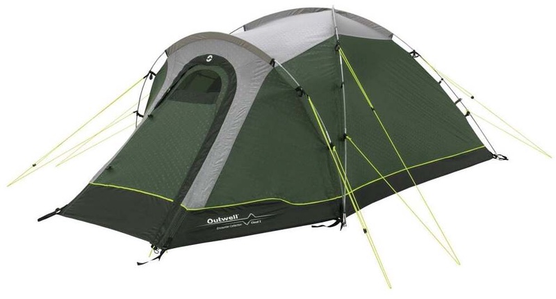 Dvivietė palapinė Outwell Cloud 2 111478, žalia sp., 320 cm x 160 cm x 120 cm