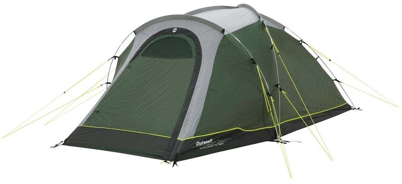Trivietė palapinė Outwell Cloud 3, žalia sp., 330 cm x 200 cm x 130 cm