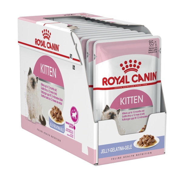 Šlapias kačių maistas Royal Canin Instinctive in Jelly , vištiena, 0.085 kg x 12 vnt.