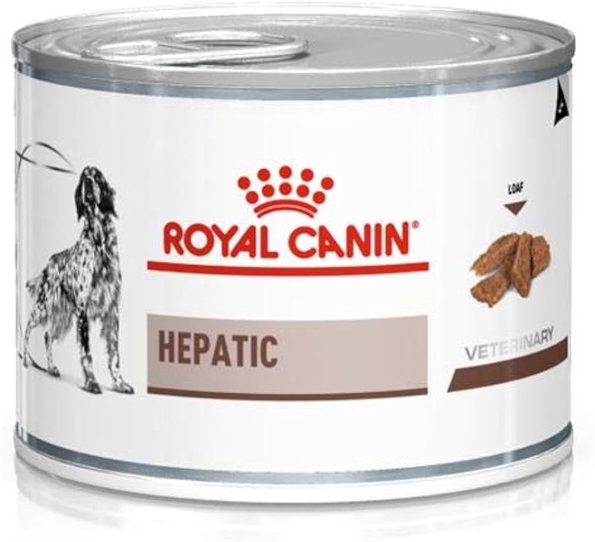 Šlapias šunų maistas Royal Canin Veterinary Diets Hepatic, 0.200 kg