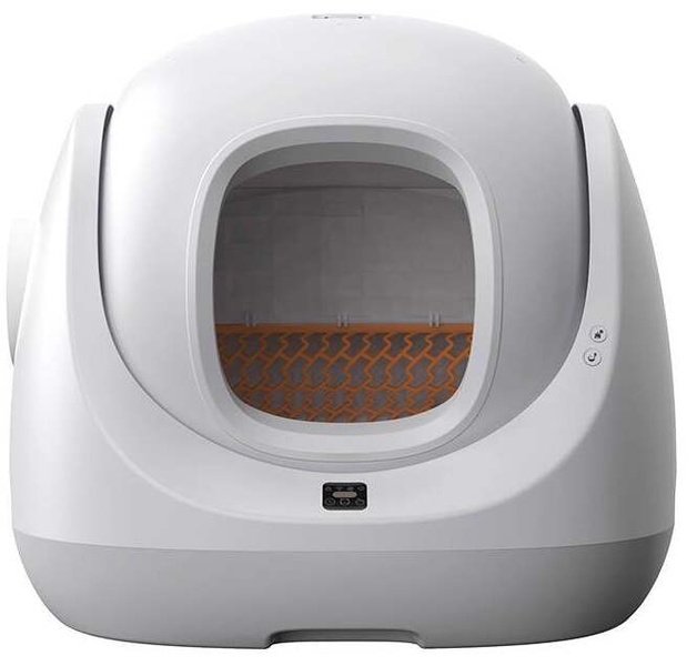 Automatinis kačių tualetas HHOLove Cat Link, balta sp., išmanusis, 53.3 cm x 59.9 cm x 54.5 cm