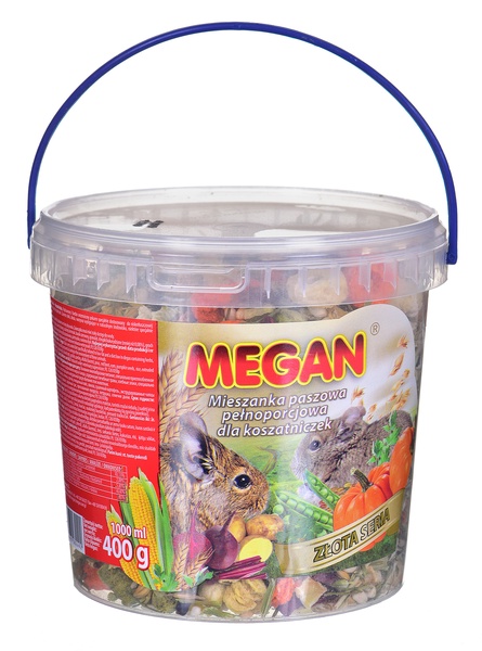 Maistas graužikams Megan, degu, 0.400 kg
