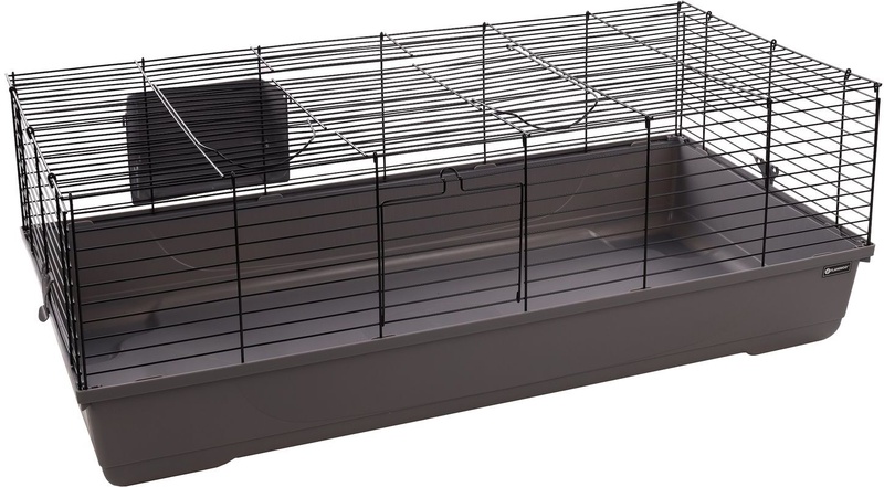 Narvas graužikams Flamingo Mobi, 117.5 cm x 58 cm x 42.5 cm, juoda sp./pilka sp.