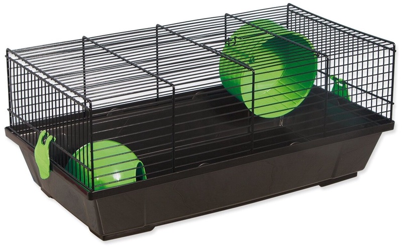 Narvas graužikams Plaček Viktor, 50.5 cm x 28 cm x 21 cm, juoda sp./žalia sp.