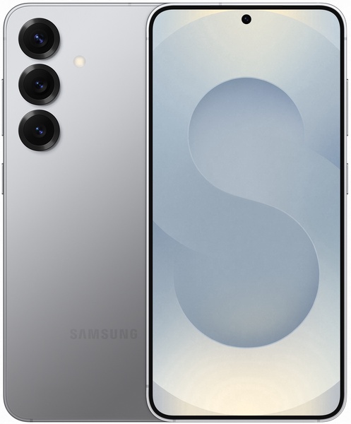 Mobilusis telefonas Samsung Galaxy S25, 128 GB, silver shadow sp.
