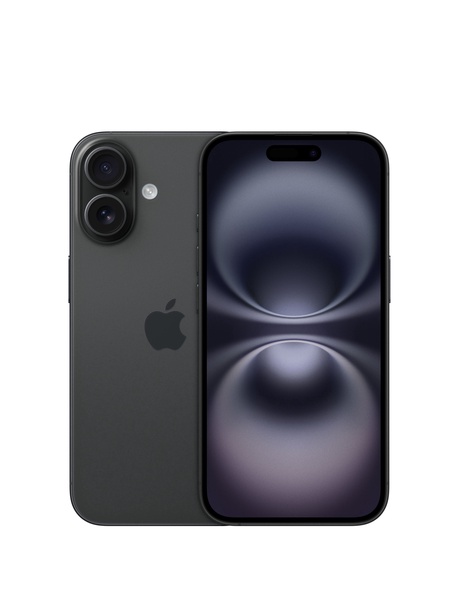 Mobilusis telefonas Apple iPhone 16 MYE73HX/A, 128 GB, juoda sp.