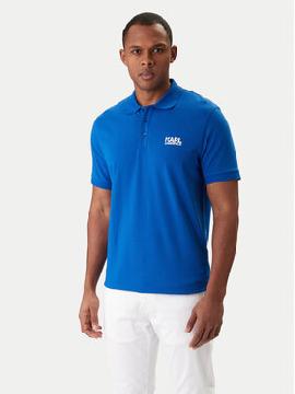 KARL LAGERFELD Polo marškinėliai · Mėlyna