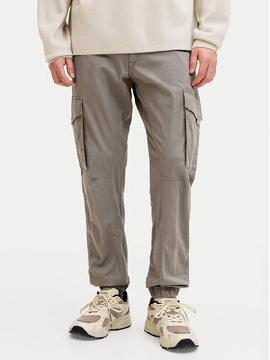 Jack & Jones Medžiaginės kelnės · Pilka · Regular Fit