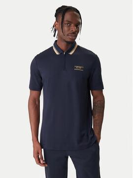 EA7 Emporio Armani Polo marškinėliai · Tamsiai mėlyna