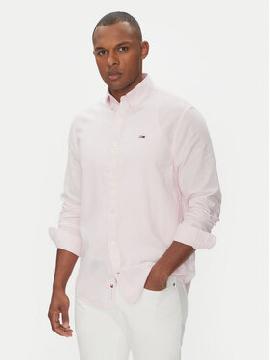 Tommy Jeans Marškiniai · Rožinė · Regular Fit