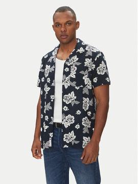 Tommy Jeans Marškiniai · Tamsiai mėlyna · Regular Fit