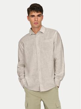 Only & Sons Marškiniai · Smėlio · Regular Fit