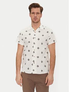 INDICODE Marškiniai · Balta · Regular Fit