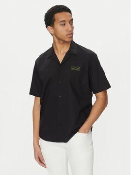 KARL LAGERFELD Marškiniai · Juoda · Relaxed Fit