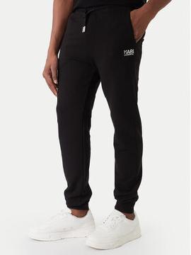 KARL LAGERFELD Sportinės kelnės · Juoda · Regular Fit