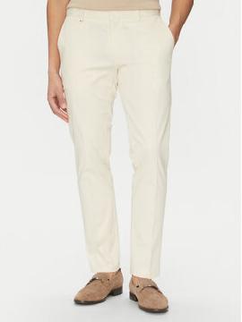 BOSS Kostiuminės kelnės · Écru · Slim Fit