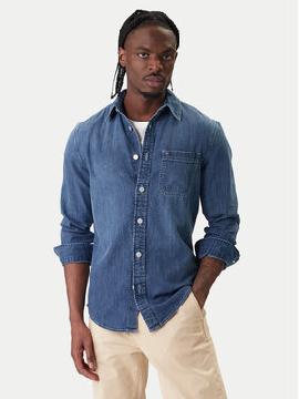 Tommy Jeans Marškiniai · Mėlyna · Regular Fit