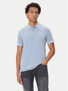 BOSS Polo marškinėliai · Žydra