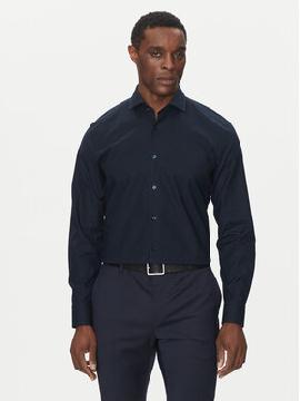 BOSS Marškiniai · Tamsiai mėlyna · Slim Fit