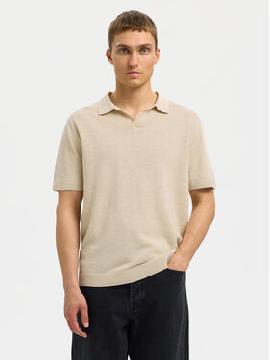 Selected Homme Polo marškinėliai · Smėlio