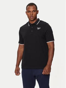 Reebok Polo marškinėliai · Juoda