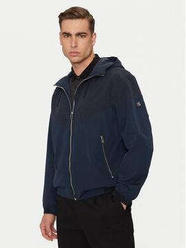 BOSS Demisezoninė striukė · Tamsiai mėlyna