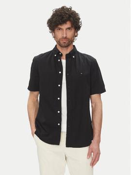 Tommy Hilfiger Marškiniai · Juoda · Regular Fit