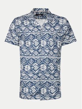 INDICODE Marškiniai · Tamsiai mėlyna · Regular Fit