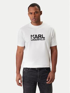 KARL LAGERFELD Marškinėliai · Balta