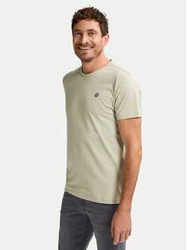 Petrol Industries Marškinėliai · Žalia