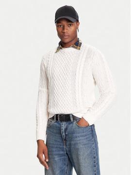 Tommy Jeans Megztinis · Balta