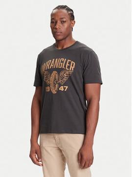 Wrangler Marškinėliai · Pilka