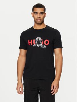 HUGO Marškinėliai · Juoda