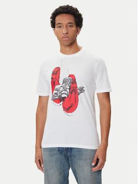 HUGO Marškinėliai · Balta