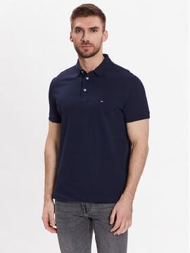 Tommy Hilfiger Polo marškinėliai · Tamsiai mėlyna
