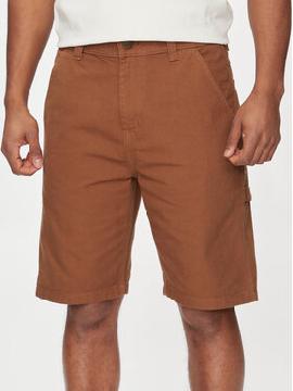 Lee Medžiaginiai šortai · Ruda