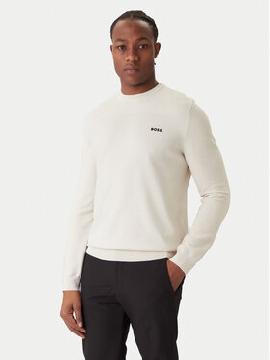 BOSS Megztinis · Écru