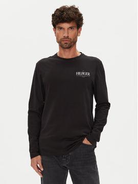 Tommy Hilfiger Marškinėliai ilgomis rankovėmis · Juoda