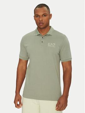 EA7 Emporio Armani Polo marškinėliai · Pilka
