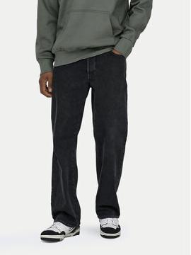 Only & Sons Džinsai · Juoda · Relaxed Fit